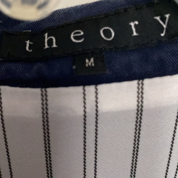 2/$25 Theory// double breasted jacket, size M - Picture 2 of 5
